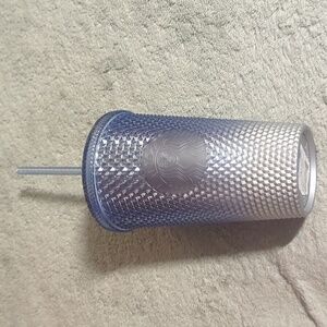 New Starbucks Blue Gradient Icicle Tumbler Cup 16 oz